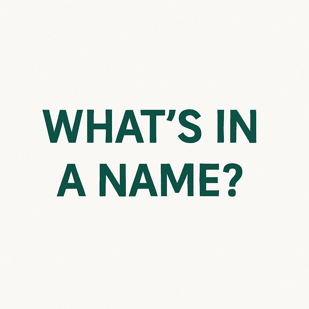 What's in a name? ChatGPT Image May 31 2025 10 31 57 PM whats in a name? belper chiropractic health centre